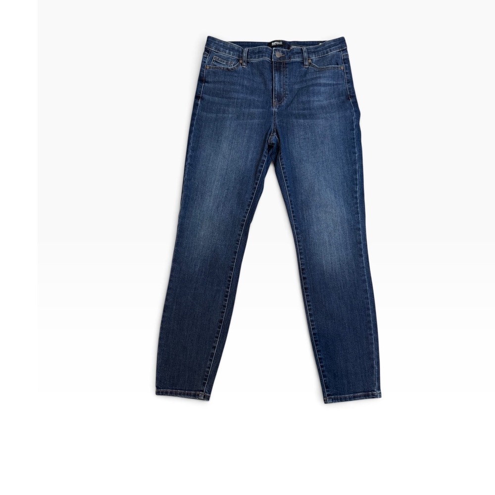 Buffalo David Bitton Mollie High Rise Skinny Jeans Dark Indigo 10/30 Stretch